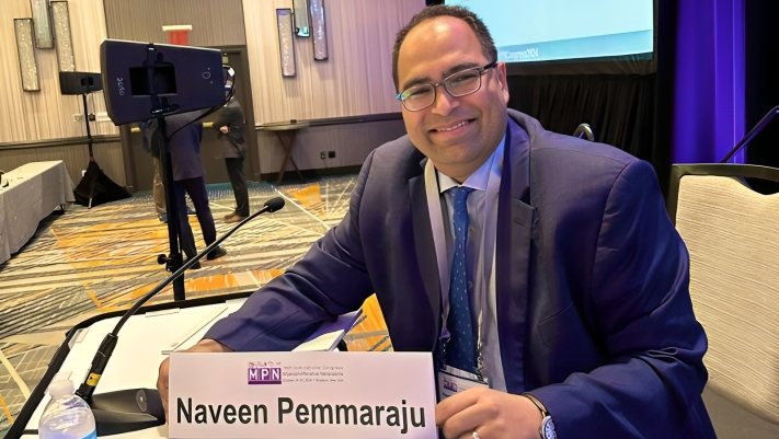 Naveen Pemmaraju: Honored to speak and moderate two key sessions at the 16th International MPN Congress