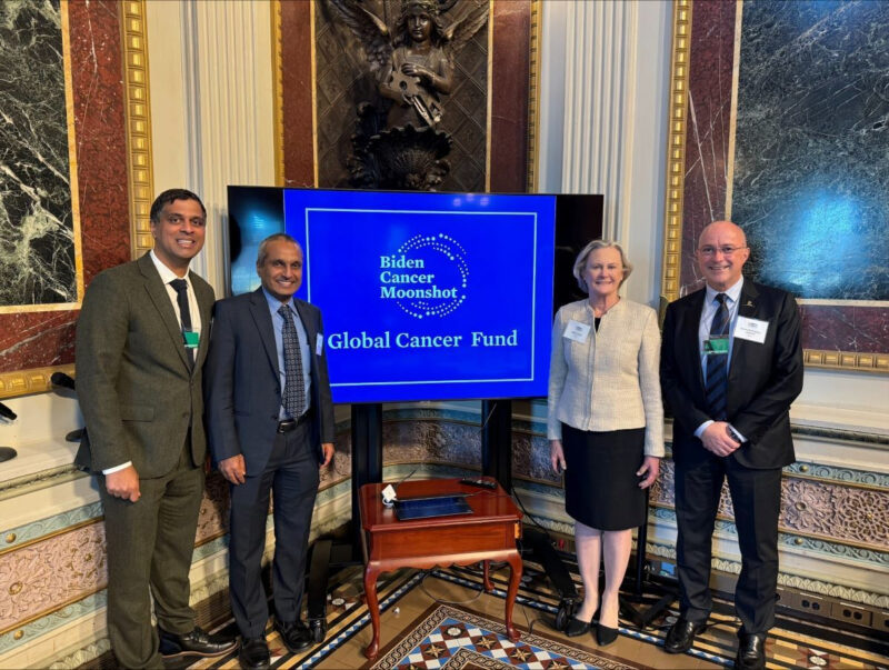 ASCO CMO, Julie Gralow, at the White House Global Cancer Moonshot discussion