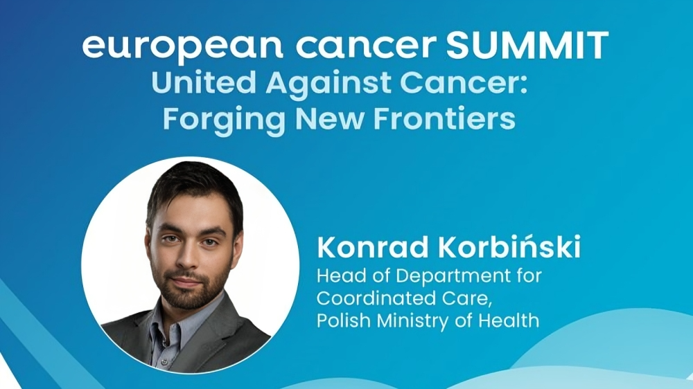 The digital future of cancer care featuring Konrad Korbiński at European Cancer Summit – ECO