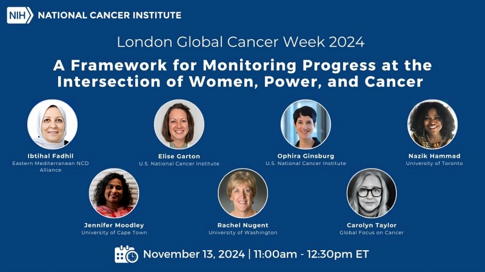 A Framework for Monitoring Progress at the Intersection of Women, Power, and Cancer – NCI Center for Global Health