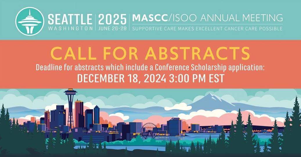 Abstract submissions for MASCC25 are open