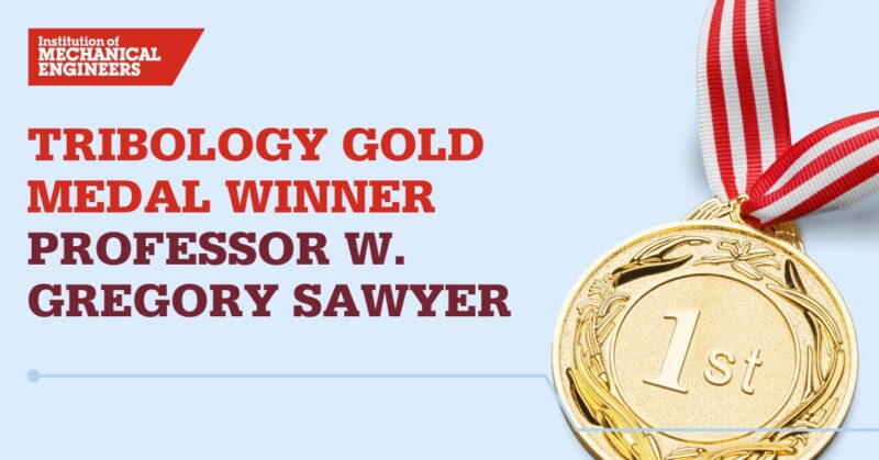 Gregory Sawyer Received the 2023 Tribology Gold Medal