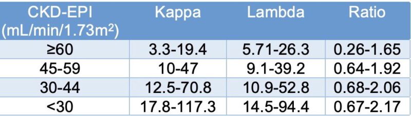 Vincent Rajkumar: A quick primer on interpreting the serum FLC ratio