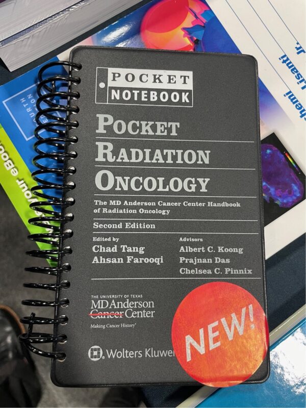 Chad Tang: The 2nd edition of the MDACC rad onc handbook