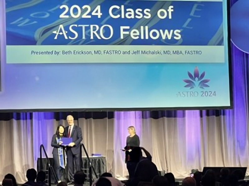 Joe Y Chang: So proud of our new fellow of ASTRO 2024