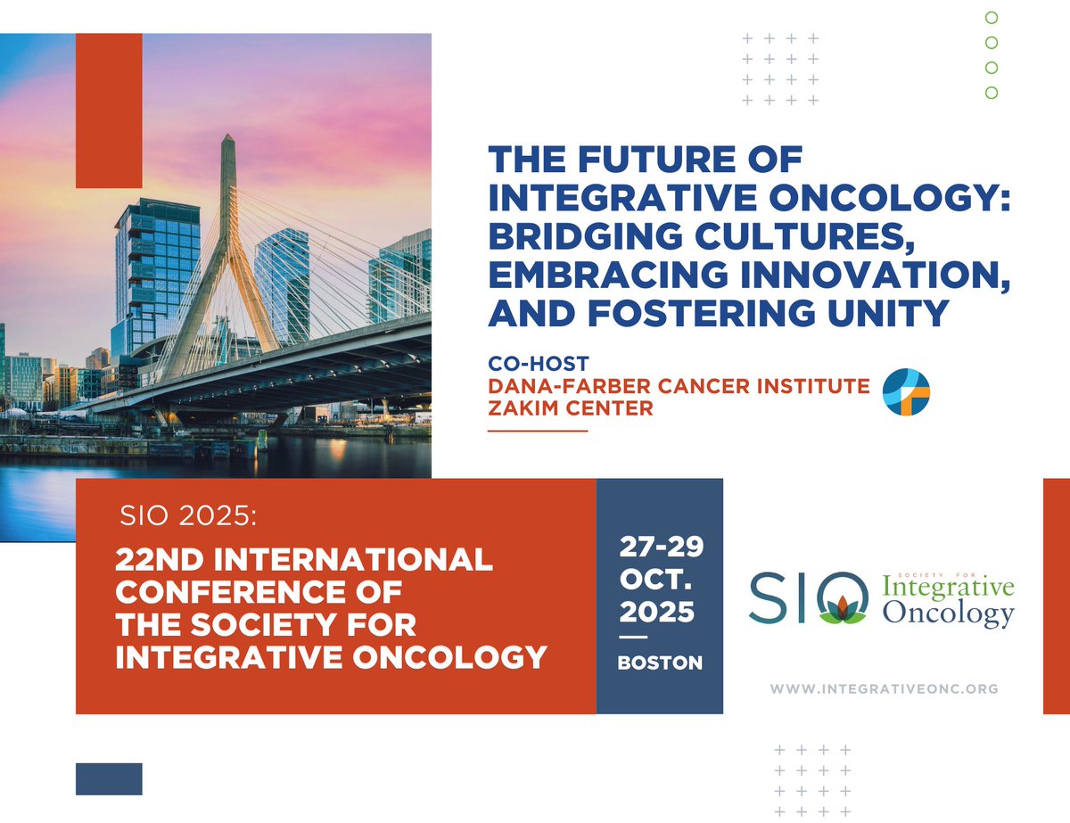 SIO partner with Dana Farber Cancer Institute in hosting the 22nd SIO International Conference