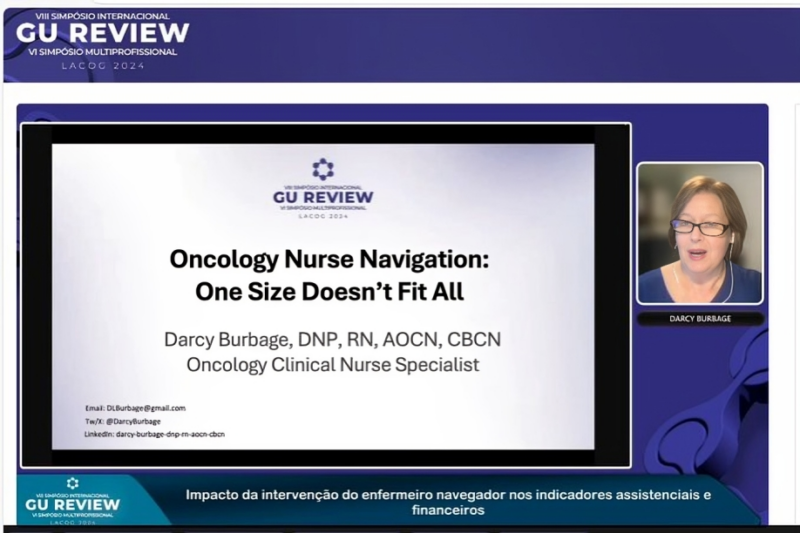 Darcy Burbage on the role of oncology nurse navigation at the LACOG Multidisciplinary GU Symposium