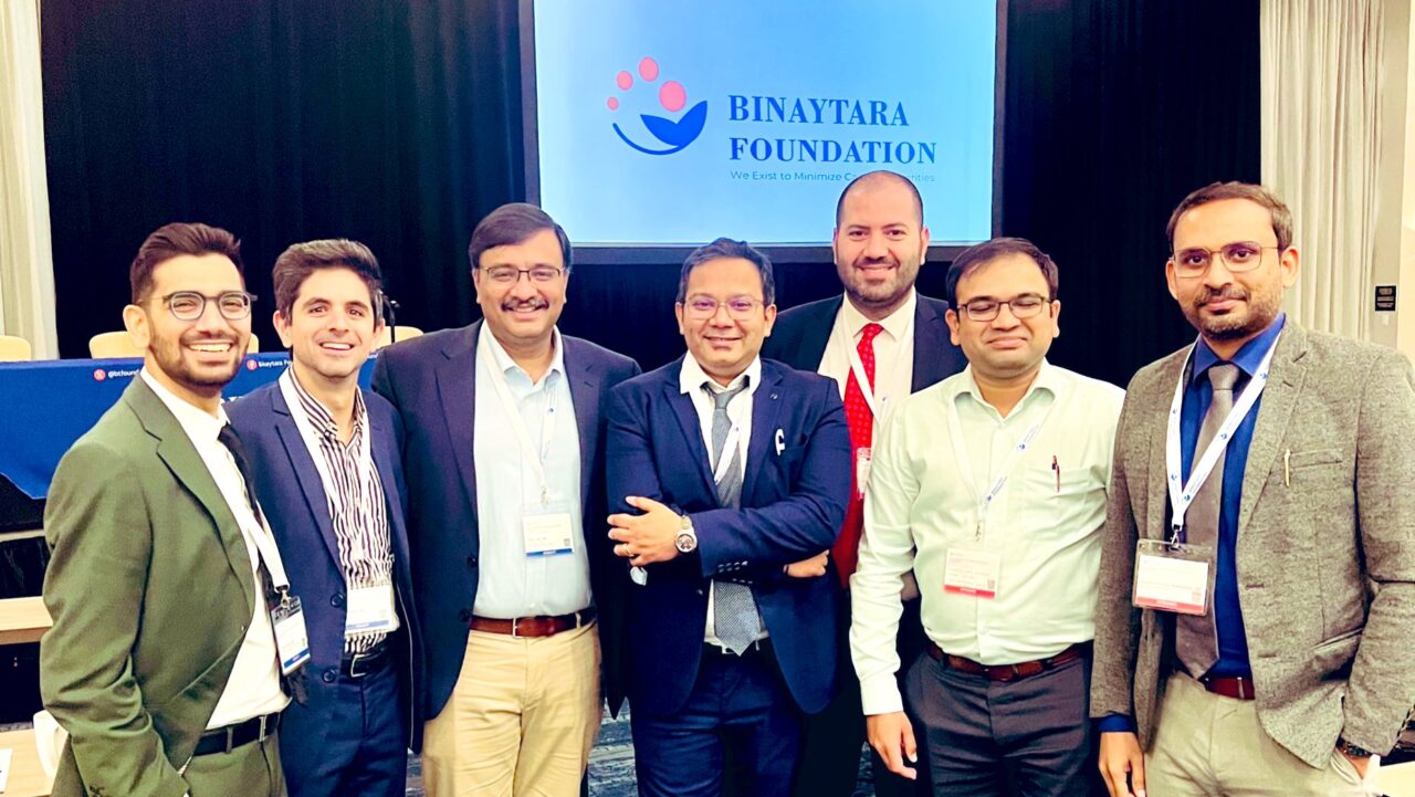 Nitin Jain: Wonderful to meet colleagues and friends at the Binaytara Foundation meeting in Nashville