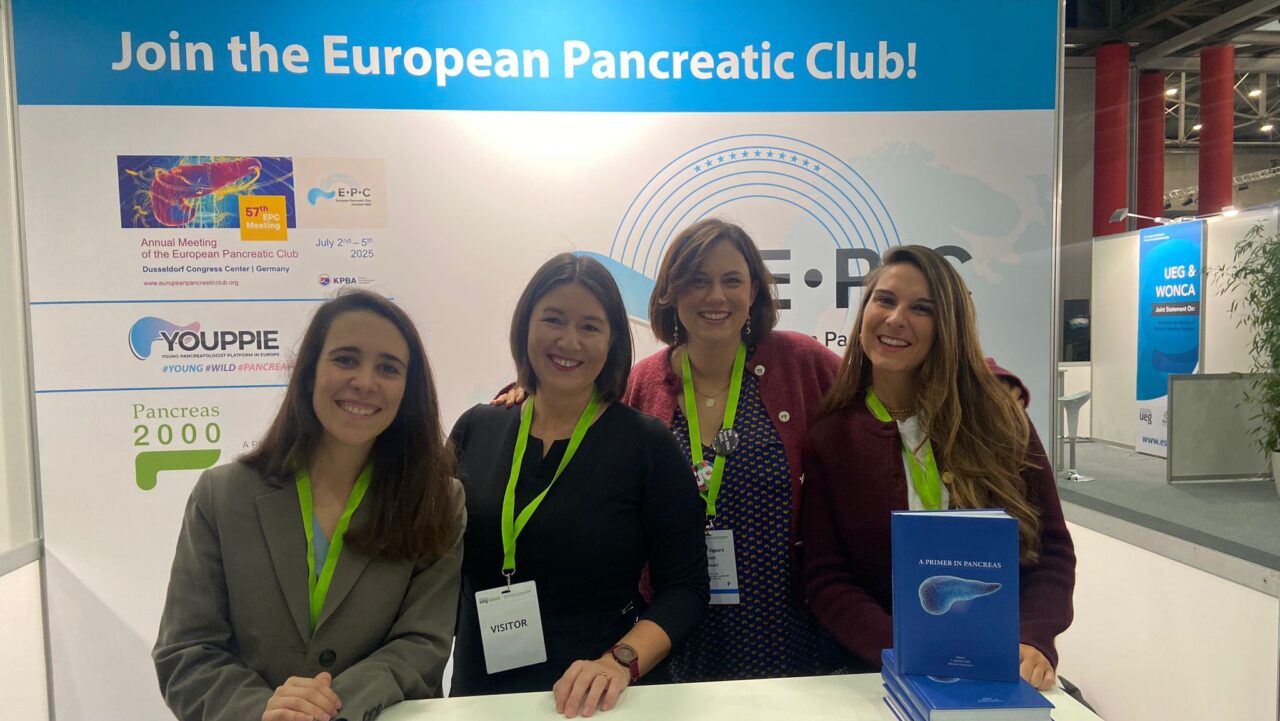 Dana Sochorova: Enthusiasts at UEG Week, come to the European Pancreatic Club booth