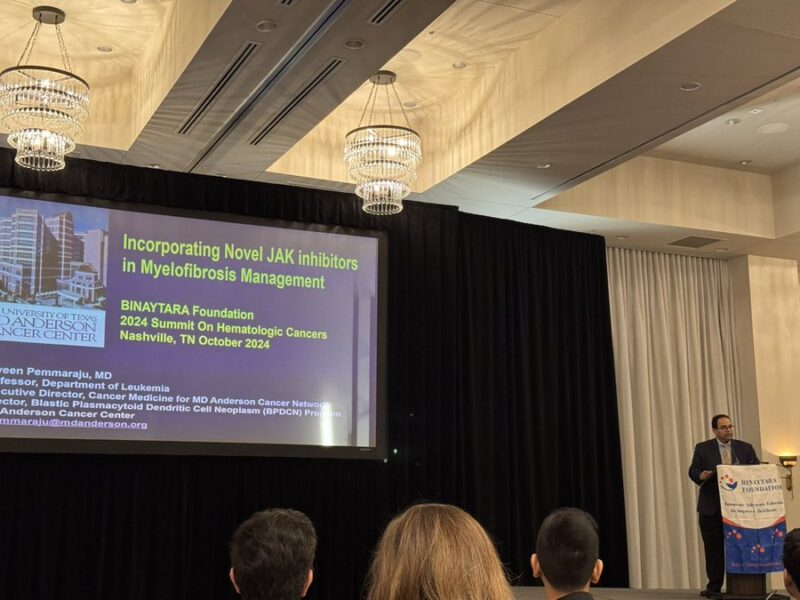 Ashwin Kishtagari: Naveen Pemmaraju explores the potential of novel JAK inhibitors in myelofibrosis