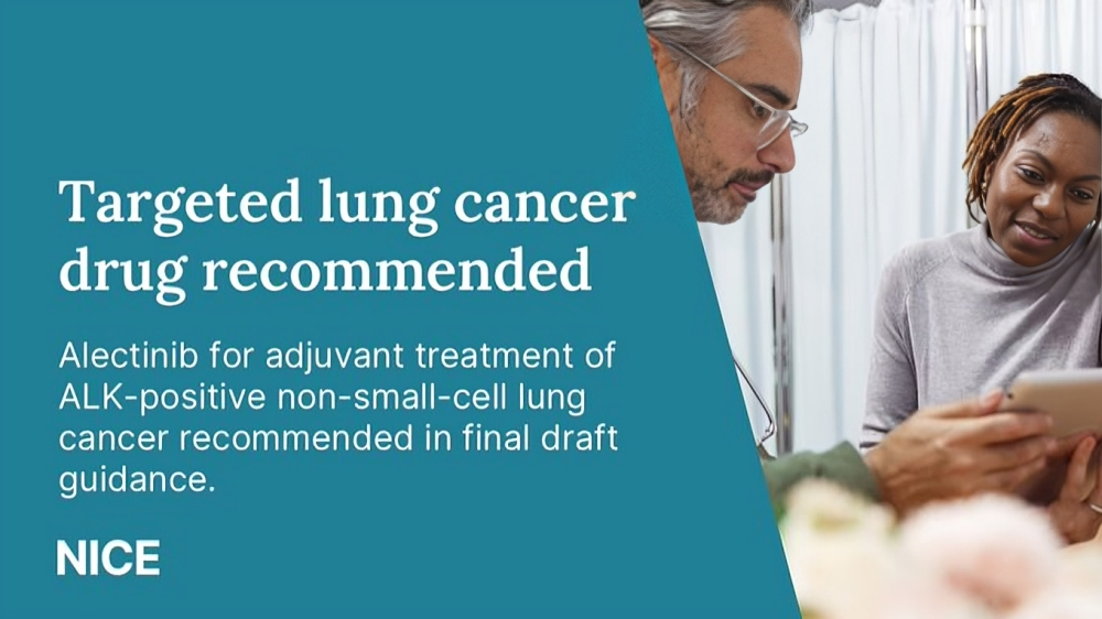 Alectinib for ALK-positive non-small-cell lung cancer – NICE