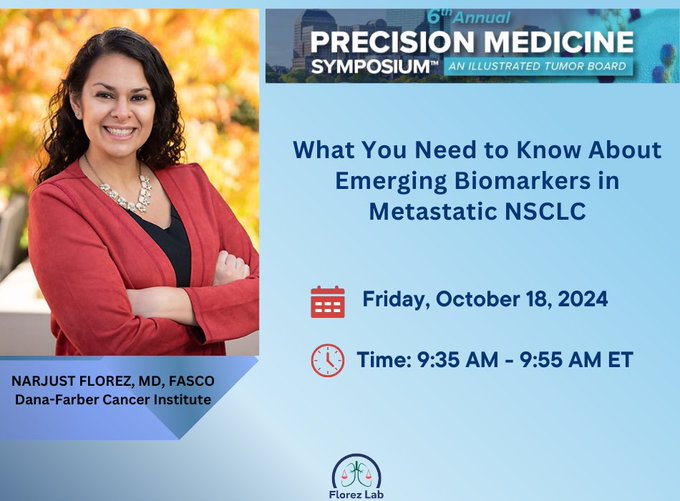 Narjust Florez on emerging biomarkers in metastatic NSCLC - Florez Lab