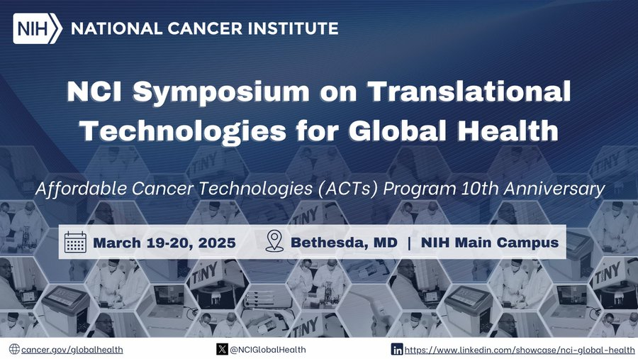 NCI Symposium on Translational Technologies for Global Health