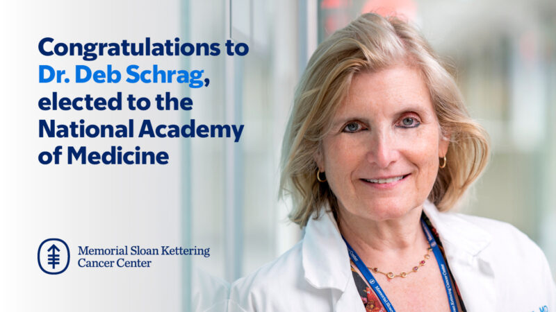 Deb Schrag and Lorenz Studer have been elected to the National Academy of Medicine