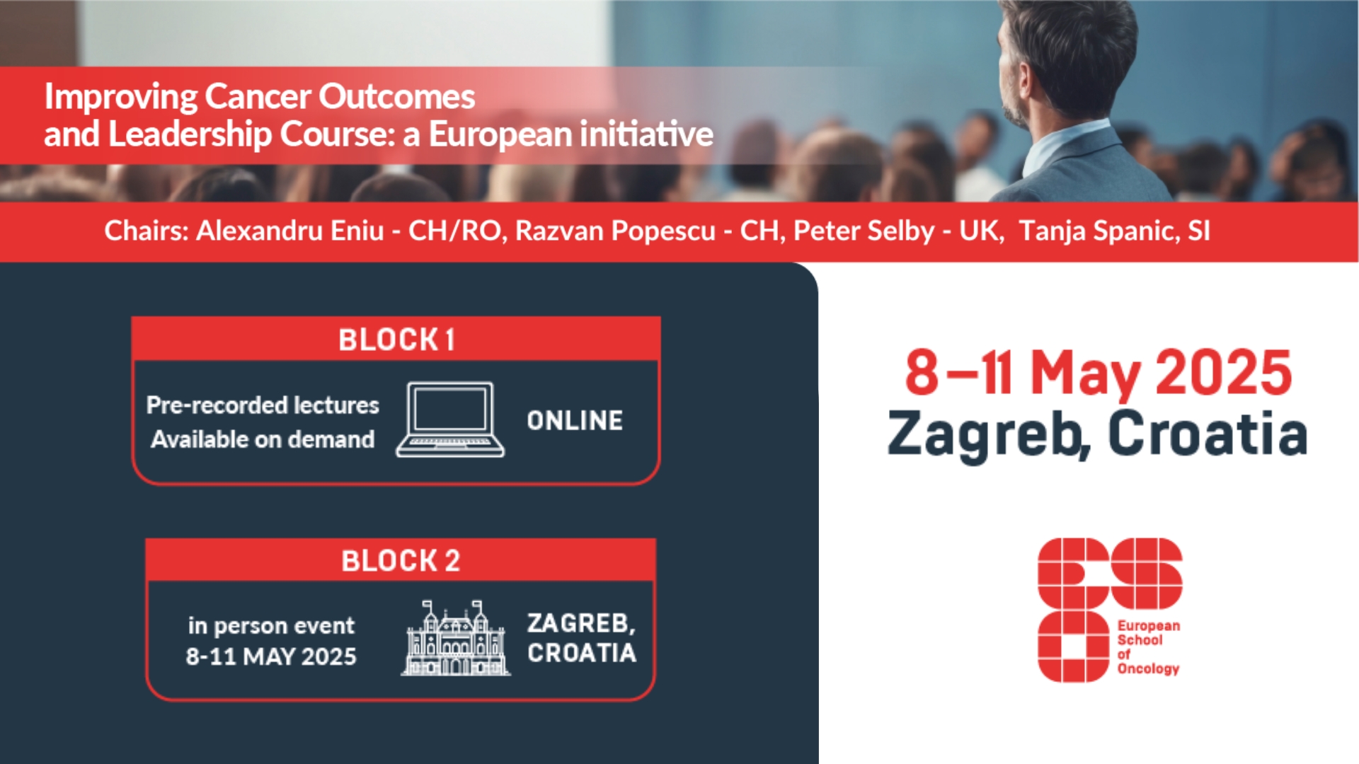 Improving cancer outcomes and leadership course: a European initiative