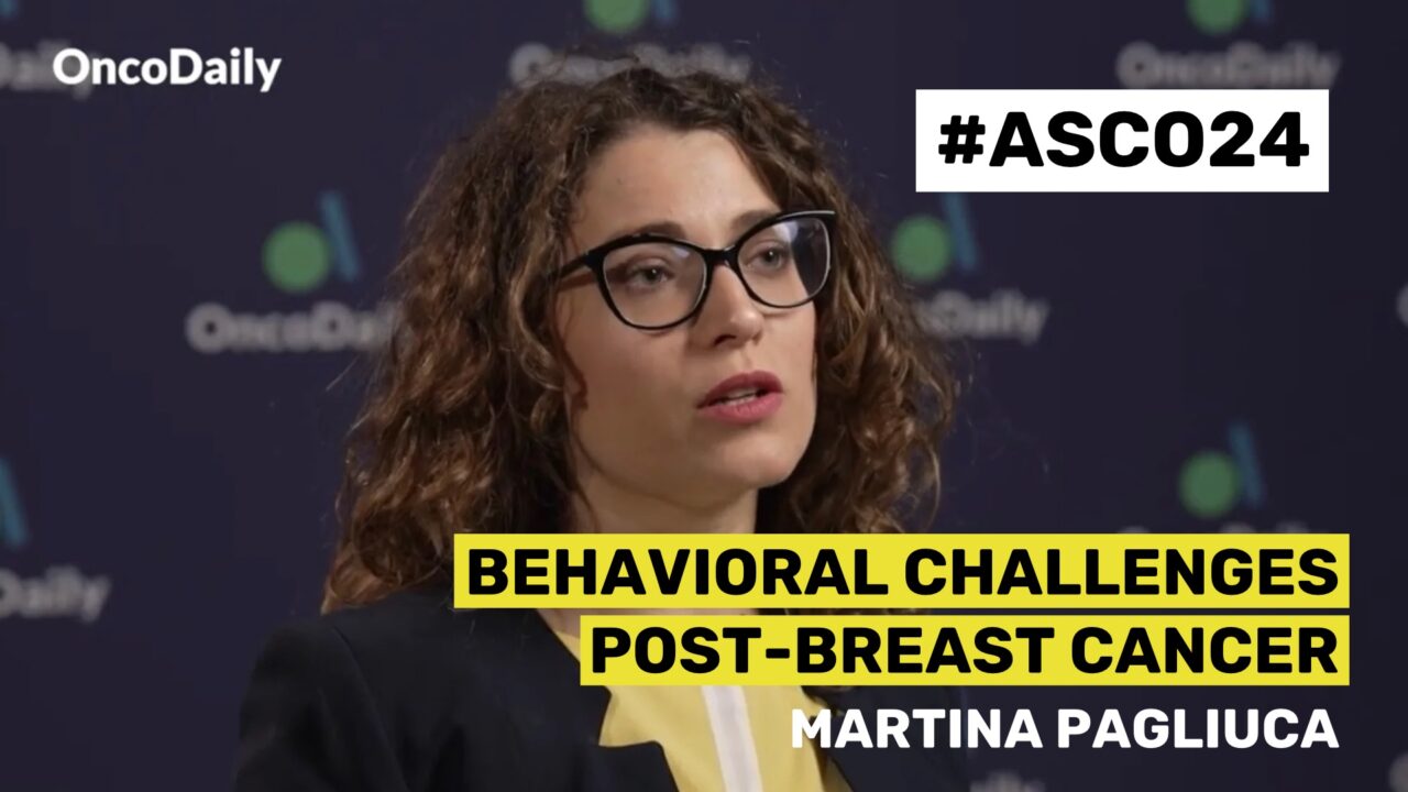 ASCO24 Updates: Dr. Martina Pagliuca on Behavioral Challenges Post-Breast Cancer | CANTO Study