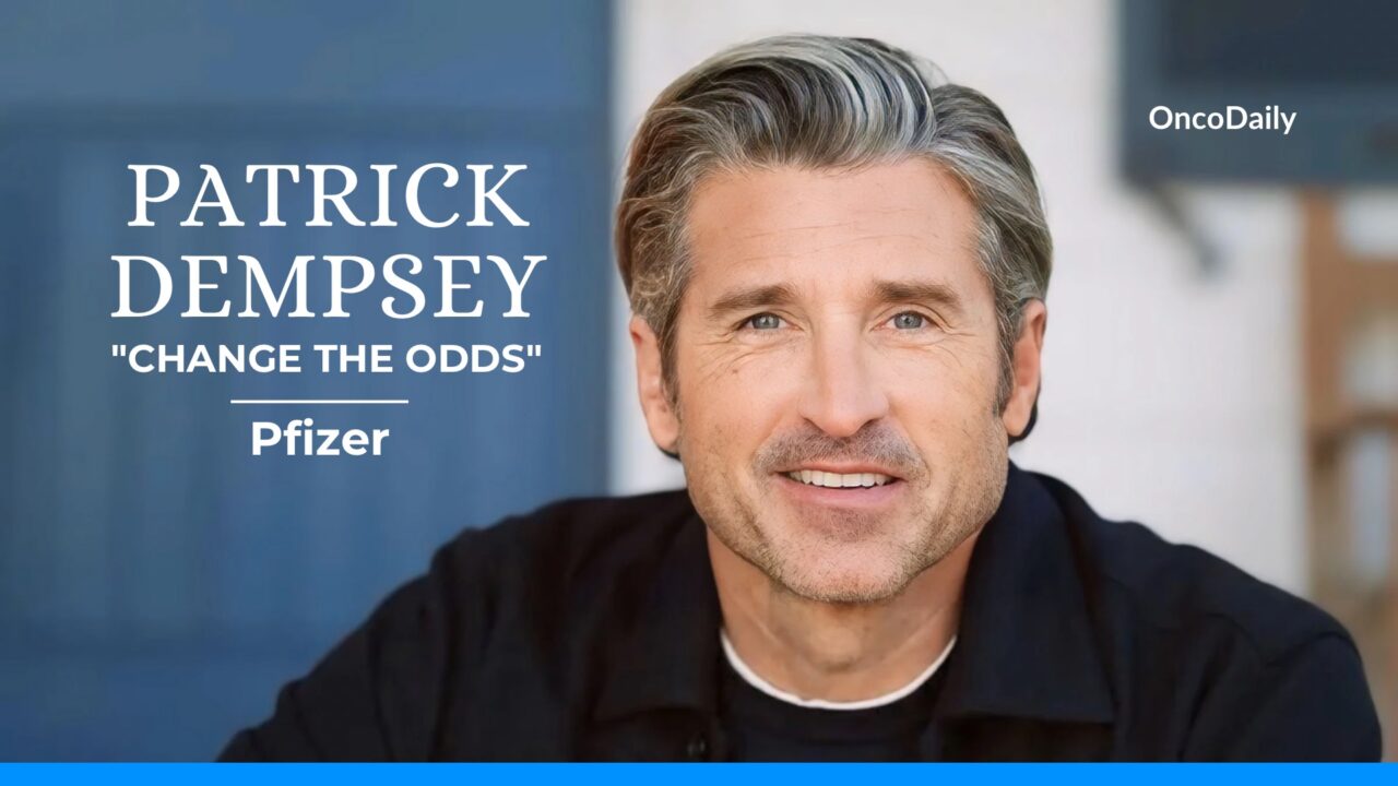 Pfizer is partnering with Patrick Dempsey in support of the American Cancer Society initiative ‘Change the Odds’