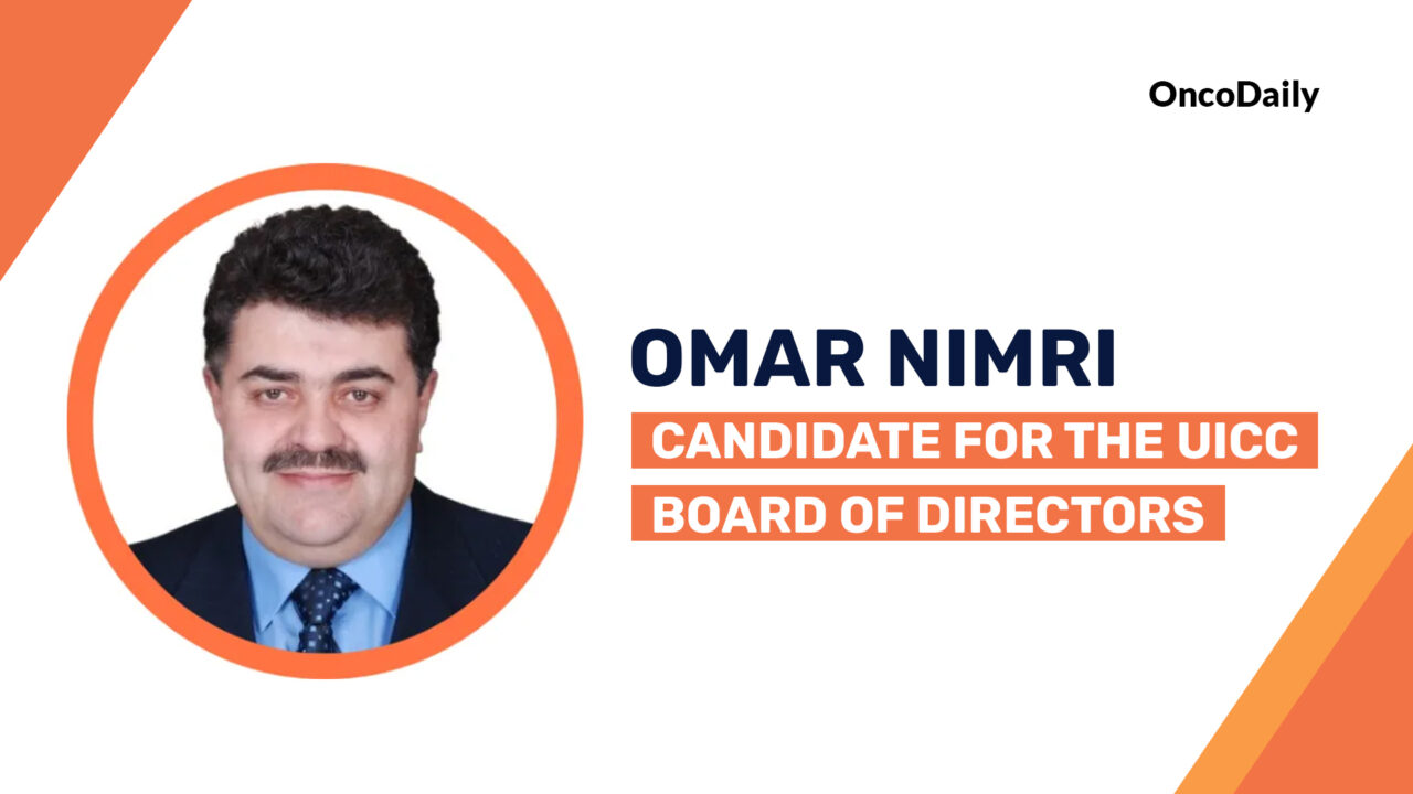 Omar Nimri Running for UICC Board of Directors