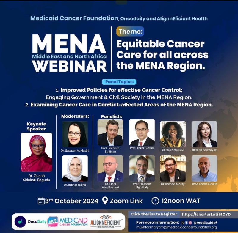 Join us on the Middle East and North Africa (MENA) Regional Webinar