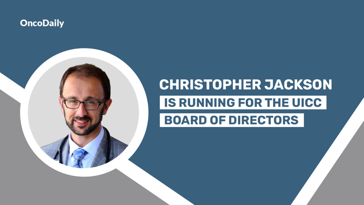 Christopher Jackson Is Running For The UICC Board of Directors