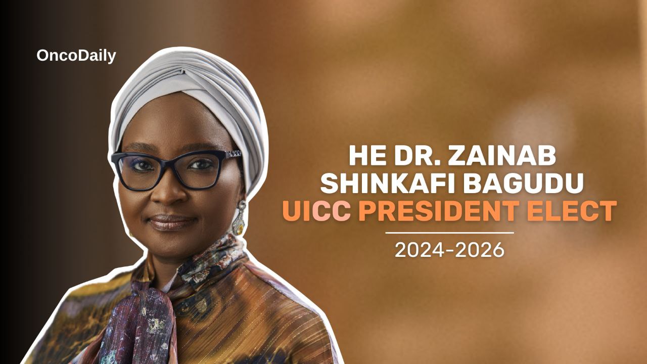 Zainab Shinkafi-Bagudu has been elected as UICC President-Elect 2024-2026