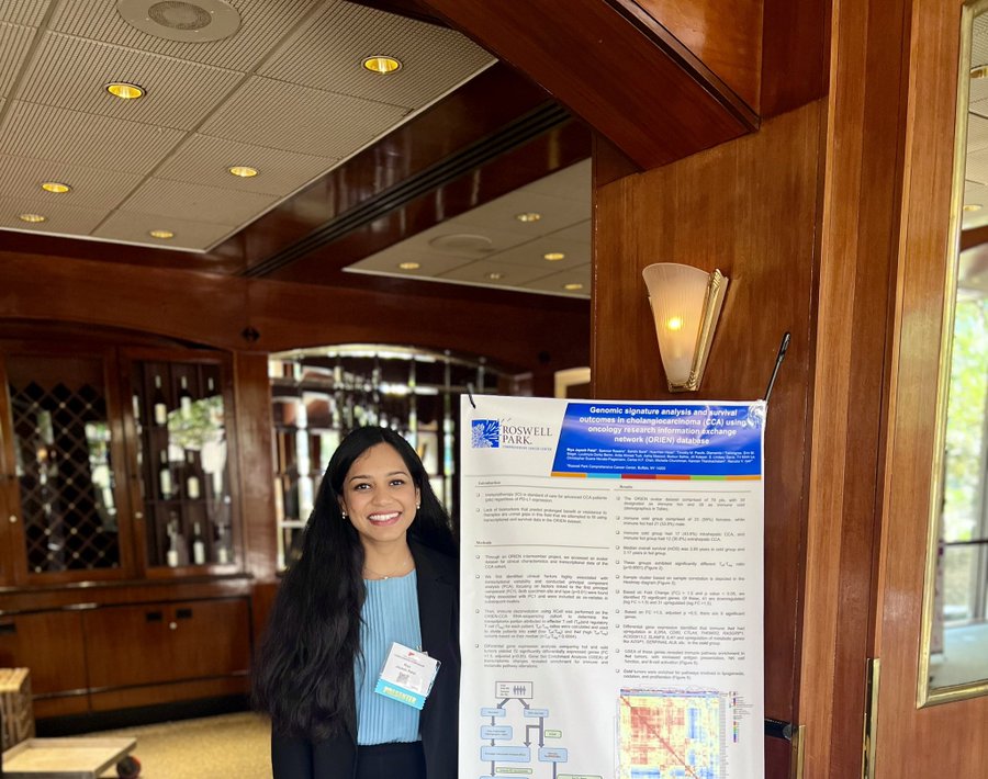 Riya Patel: Thrilled to have my abstract selected as a Top 3 at SALCS 2024