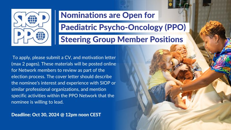 Nominations are welcome for 2 PPO Steering Group Member positions