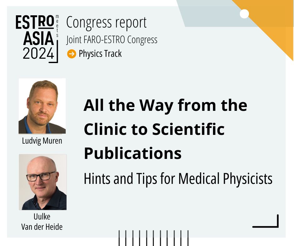 All the way from the Clinic and Scientific Publications – ESTRO