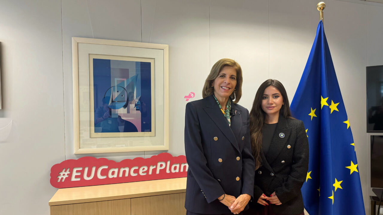 Yeva Margaryan: Honored to have a discussion on Europe’s Beating Cancer Plan with Stella Kyriakides