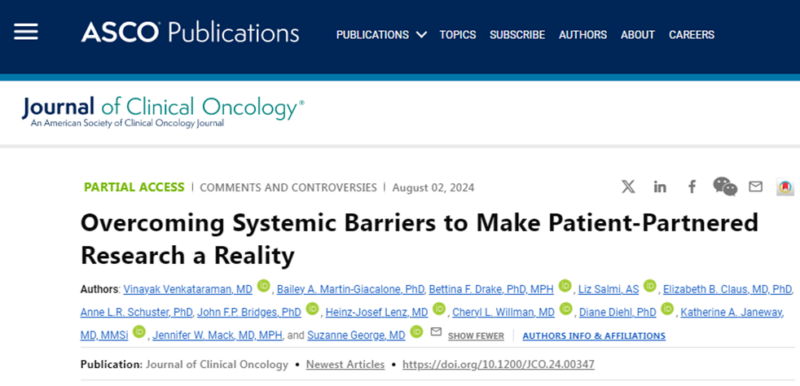 Vinayak Venkataraman: How to better reach and support patients to advance research for their rare sarcomas