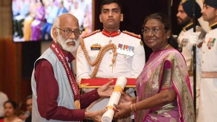 Govindarajan Padmanabhan has been awarded with the Vigyan Ratna Award 2024