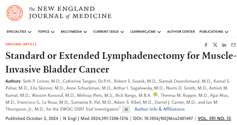 Sabine Brookman-May: SWOGS1011 finally published in NEJM