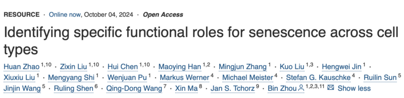 Wafik S. El-Deiry: Identifying specific functional roles for senescence across cell types