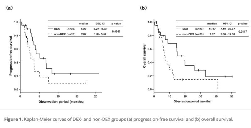 Paper Alert: Oral Dexamethasone Enhances Efficacy of Docetaxel-Ramucirumab Therapy in Previously Treated Lung Cancer: A Retrospective Analysis