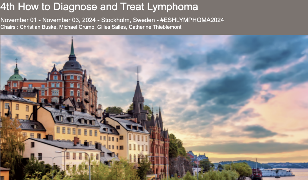 Programme Highlight Of ESH Lymphoma 2024