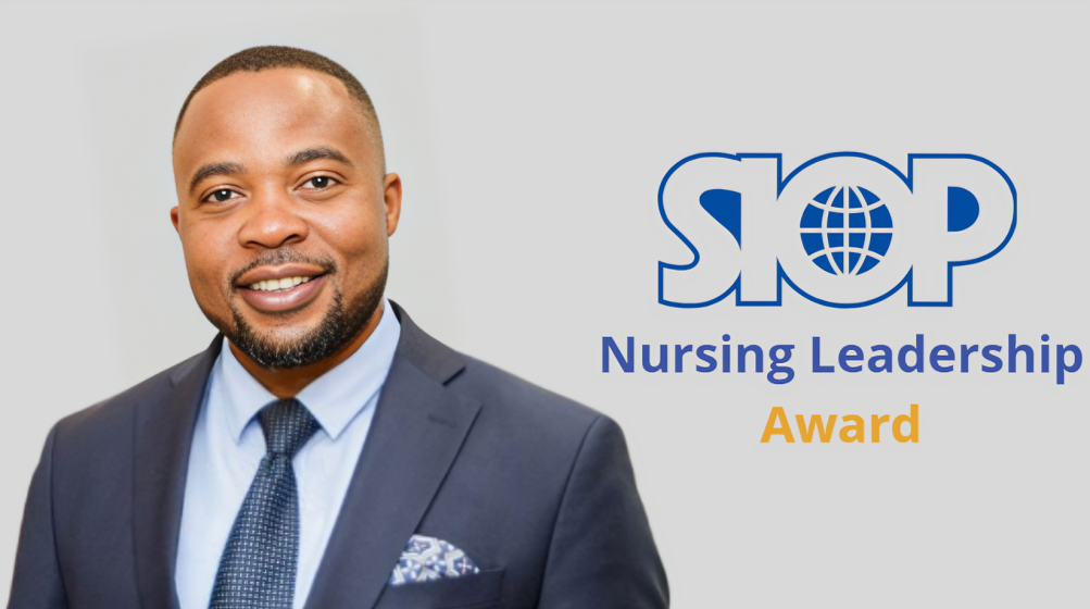 SIOP Honours Glenn Mbah with the 2024 Nursing Leadership Award