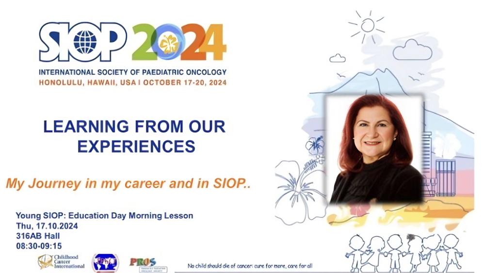 Rejin Kebudi about SIOP 2024 Congress