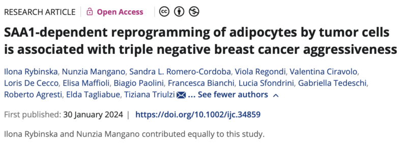 The Role of Adipocytes in Triple-Negative Breast Cancer