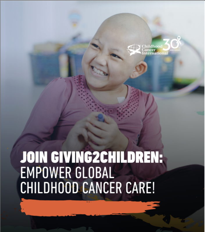 Connecting local childhood cancer organizations with global donors - Childhood Cancer International