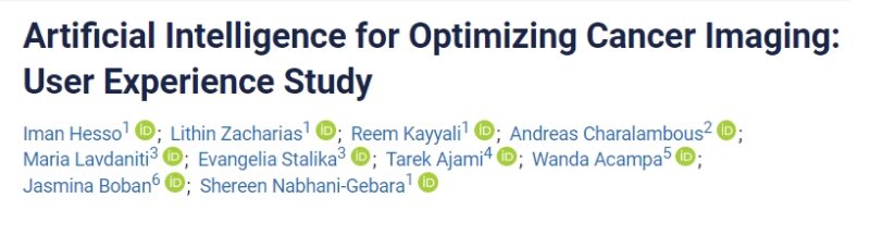 Andreas Charalambous: Artificial Intelligence for Optimizing Cancer Imaging