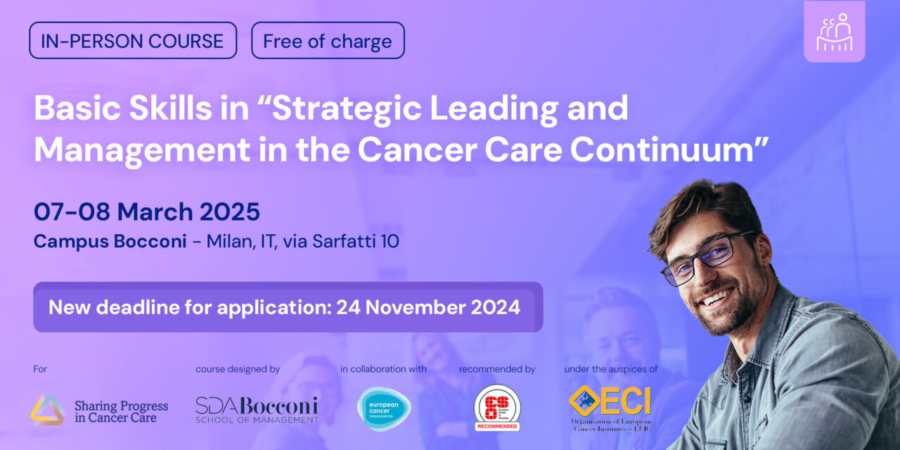 Strategic Leading and Management in Cancer Care Continuum – SPCC