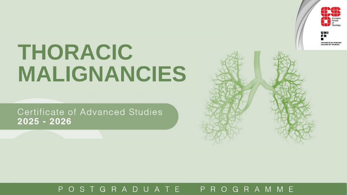 Certificate of Advanced Studies in Thoracic Malignancies (CAS-TM)