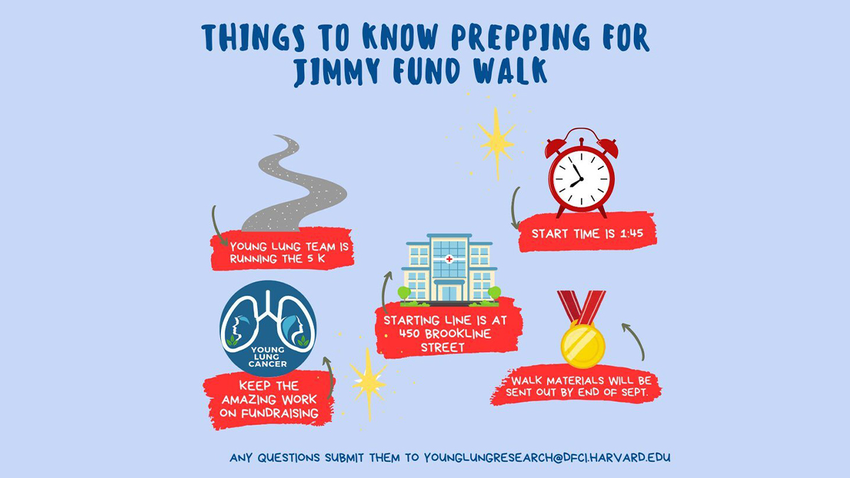 Things to know prepping for Jimmy Fund Walk – Florez Lab