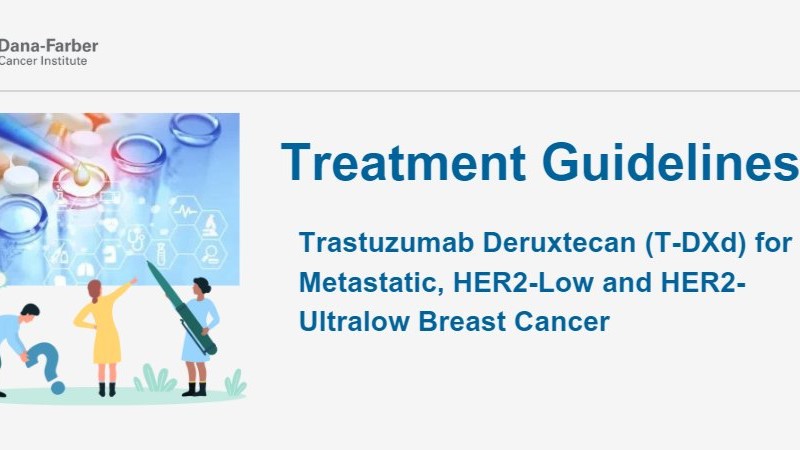 The use of TDXd for patients with Metastatic, HER2-low and HER2-ultralow Breast Cancer – Dana-Farber’s Breast Oncology Center