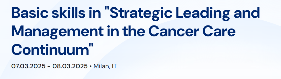 Strategic Leading and Management in the Cancer Care Continuum by SPCC