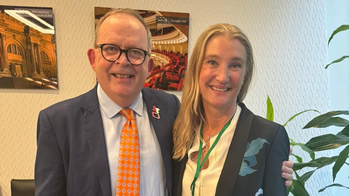 UICC’s CEO, Cary Adams’ meeting with AMR ambassador Malin Grape