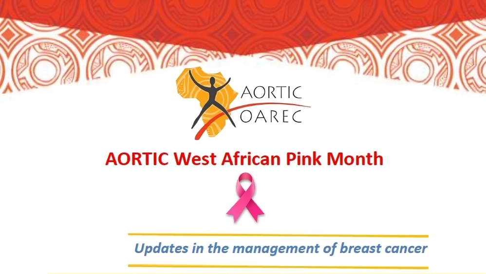 Speaker lineup for the AORTIC West African Pink Month