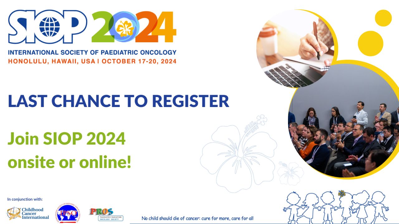 Last chance to register for the SIOP 2024 congress