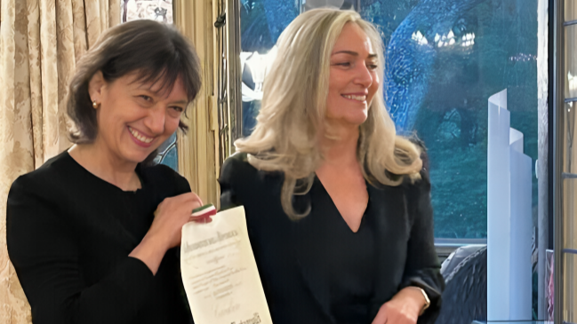 Monica Bertagnolli: Humbled to become a Knight of the Order of Merit of the Republic of Italy