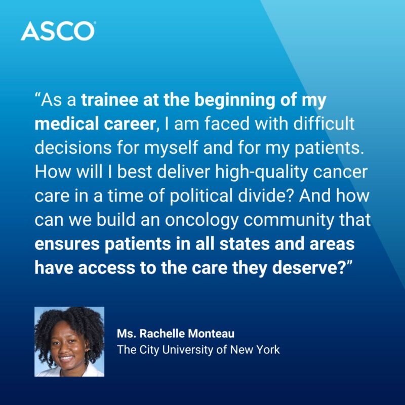 Medical training in a time of political divide - ASCO